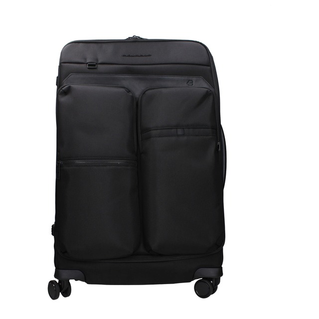 【新品】PIQUADRO ピクアドロ メンズ キャリーケース ファブリック ブラック BV4733X19N