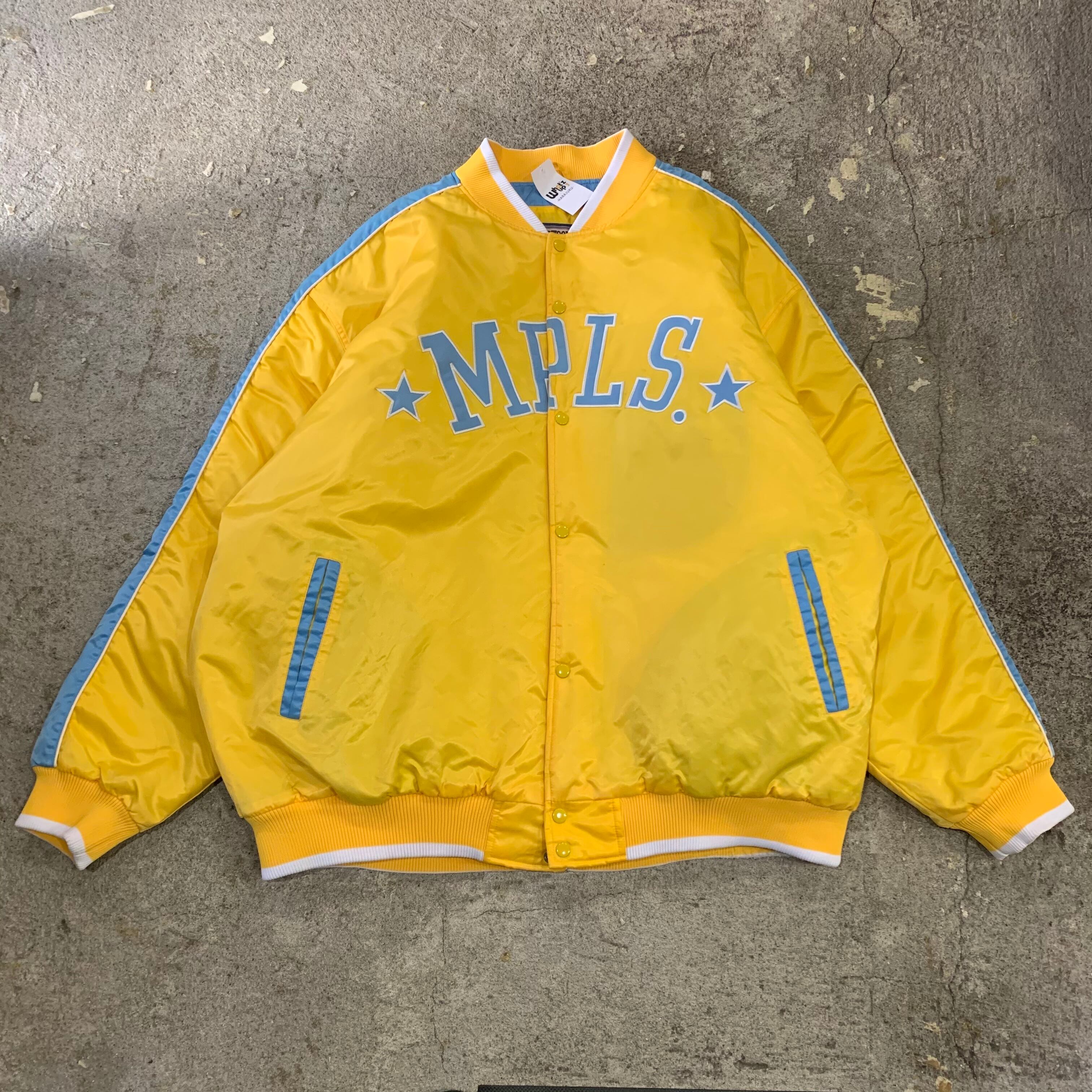 3XL‼︎ 90s LAKERS nylon stadium jacket | What
