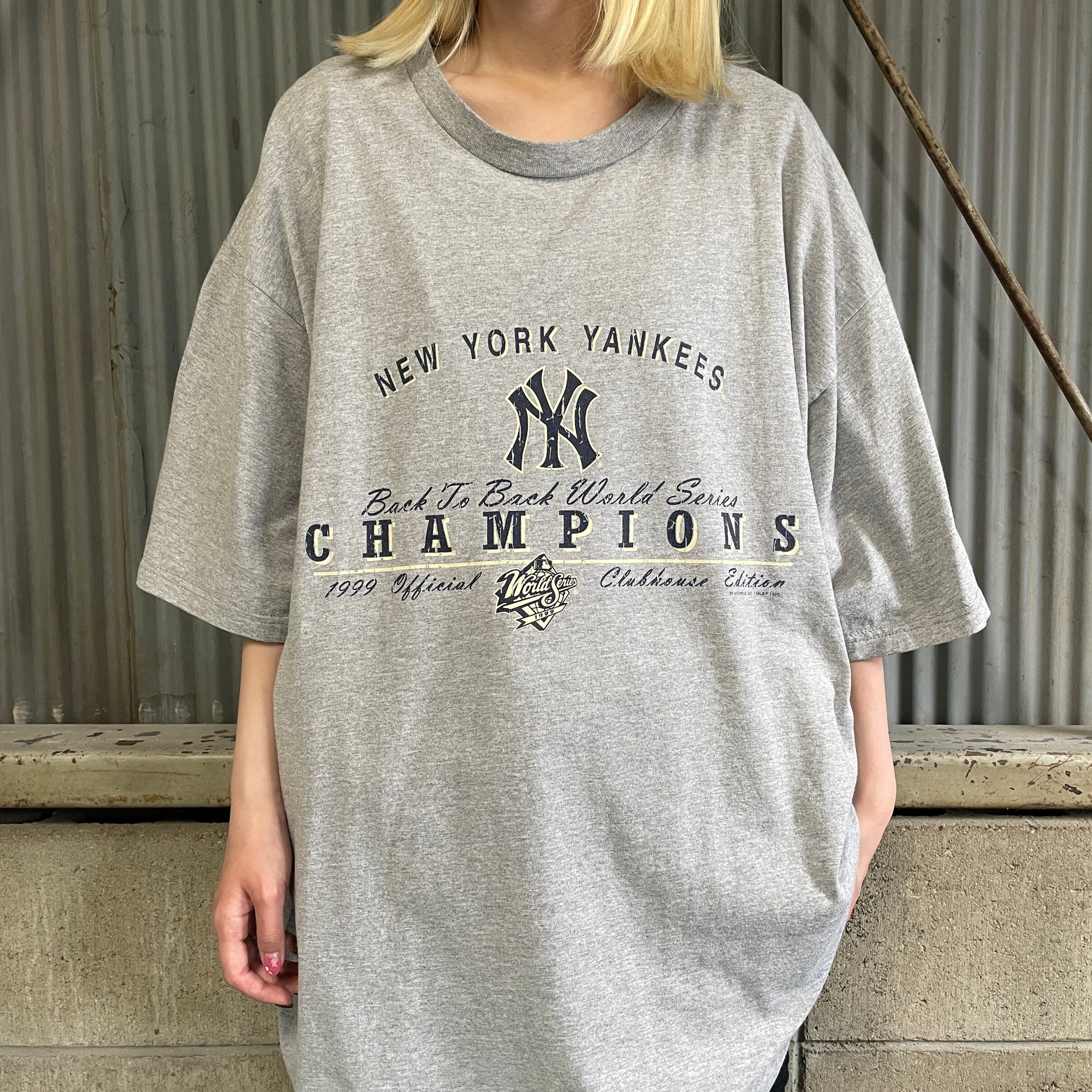 ビッグサイズ 90年代 Lee SPORT リー MLB ニューヨークヤンキース NEW 