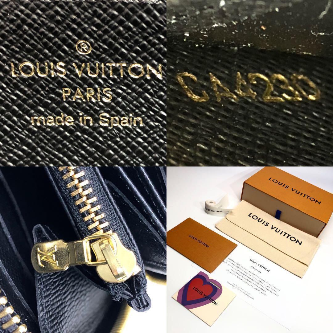 ☆未使用級／箱付☆LOUIS VUITTON ルイヴィトン ジッピーウォレット