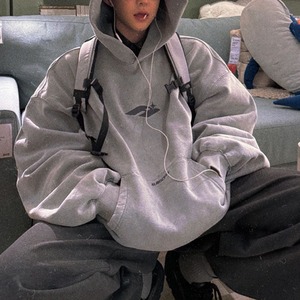 裏起毛ヴィンテージ風プルオーバー　1103