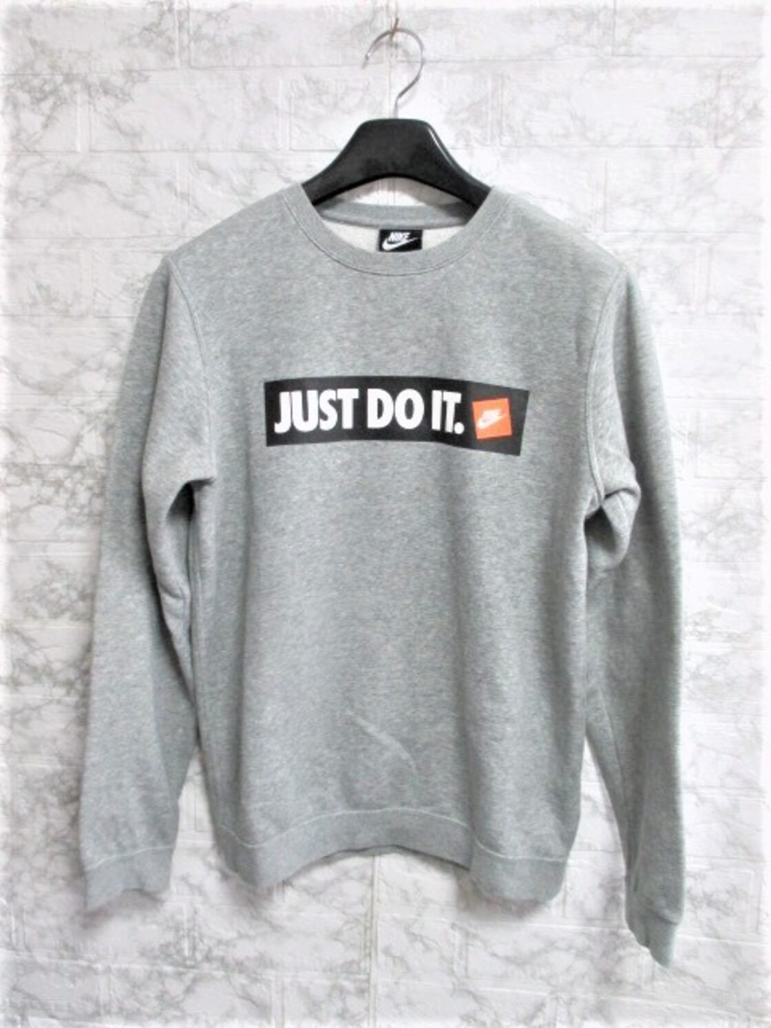 NIKE ナイキ JUST DO IT ボックスロゴ スウェット トレーナー/メンズ/S  