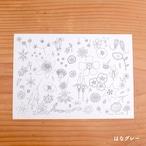 【CHIQON】PAPER IN B6サイズ 便箋「はなグレー」