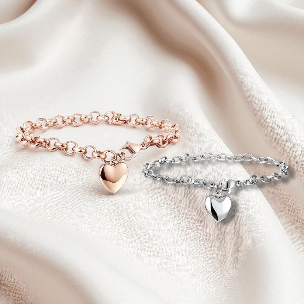 ペア】Linked Heart Bracelet | Ange.