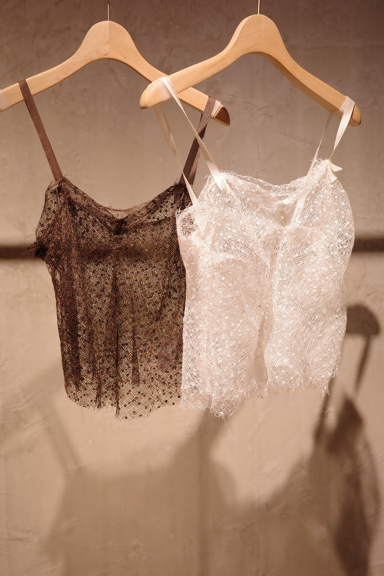 FUMIKA_UCHIDA Dots Emb. tulle camisole
