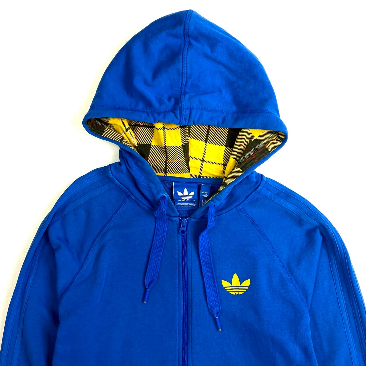 adidas アディダス トレフォイルロゴ バックプリント フルジップ