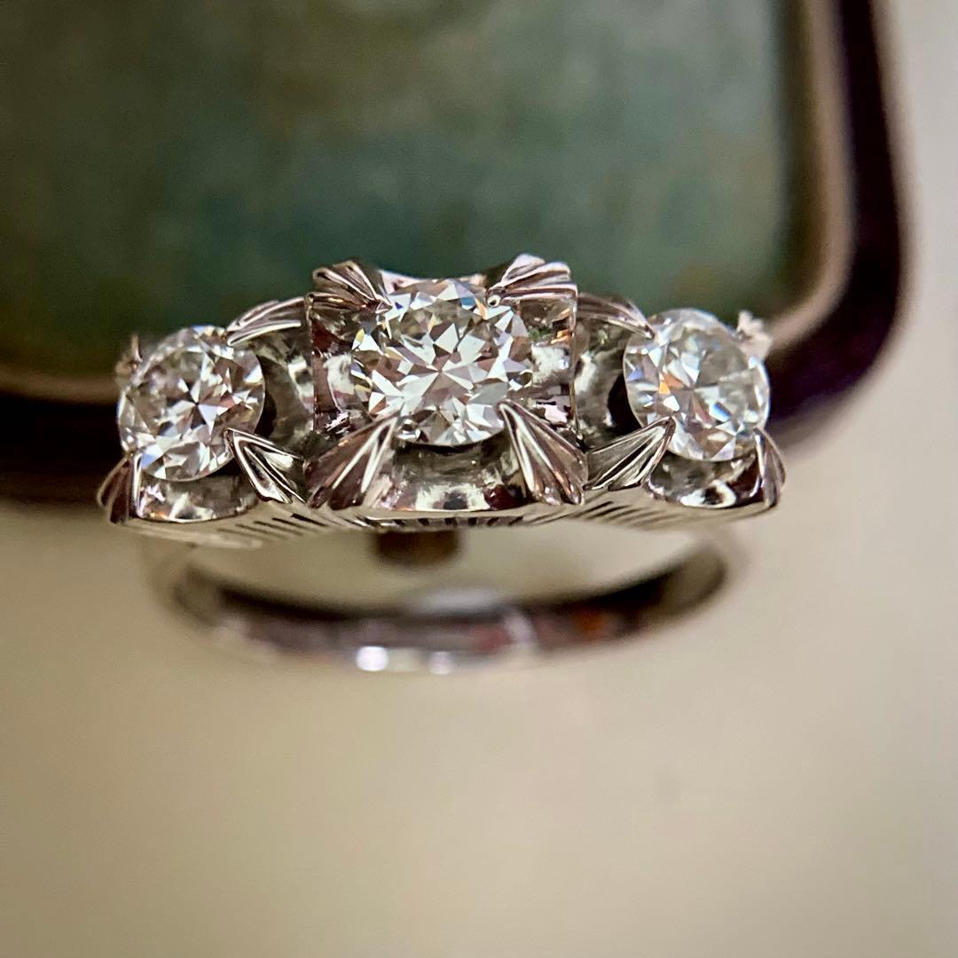 ら*め様 【昭和レトロ】アンティークジュエリーまとめ売り 指輪・イヤリング 遺品 Mei Antiques Jewelry