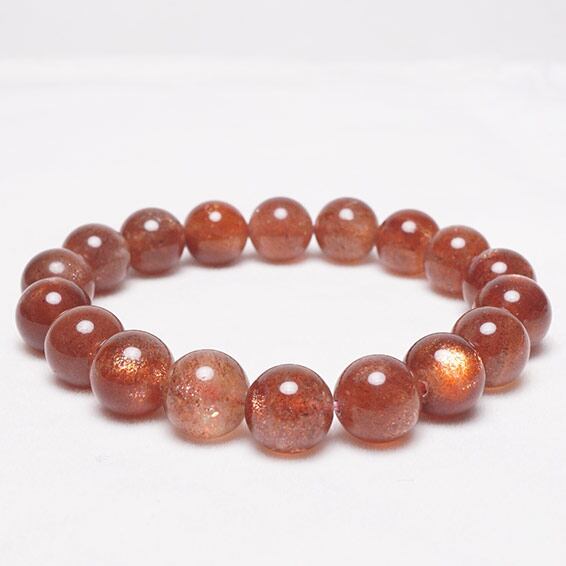 ストロベリークォーツ 苺水晶 ブレスレット 11mm おまかせ便 111-9776