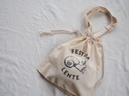 FESTINA LENTE original tote bag / Off white / Big size