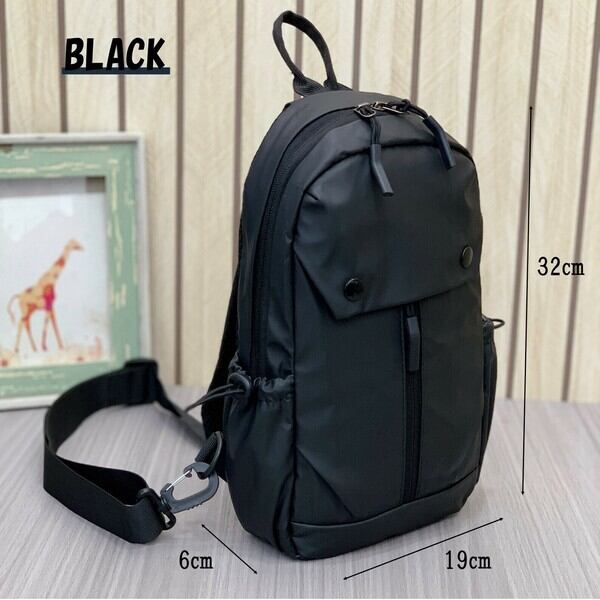 【D306】【グレー】ショルダーバッグ メンズ お洒落 ナイロン