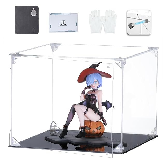 COOLTAKU フィギュアケース アクリル UVカット マグネット式 磁石付き