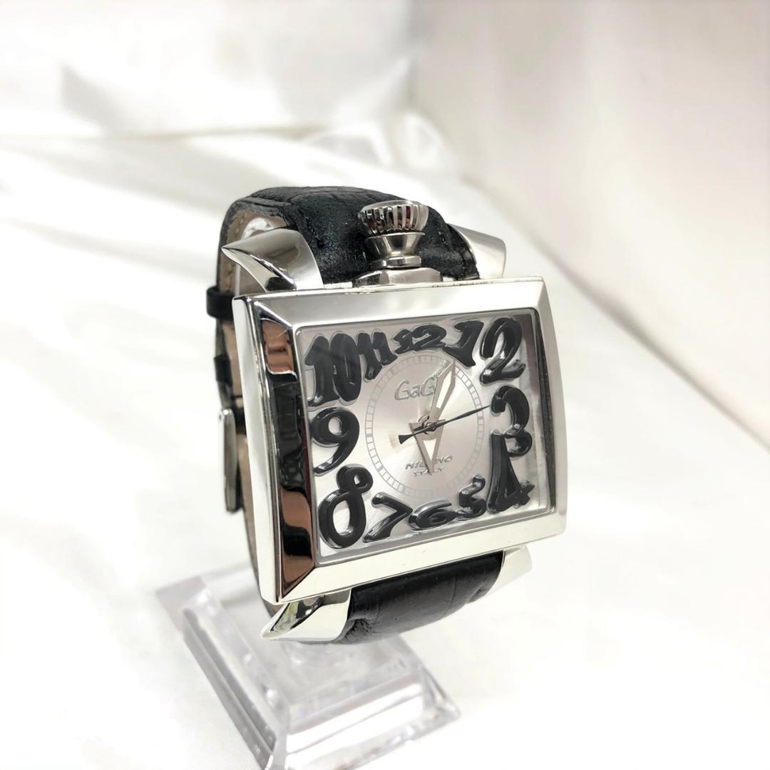 ガガミラノ ナポレオーネ 手巻き シルバー文字盤 46mm | watch shop 