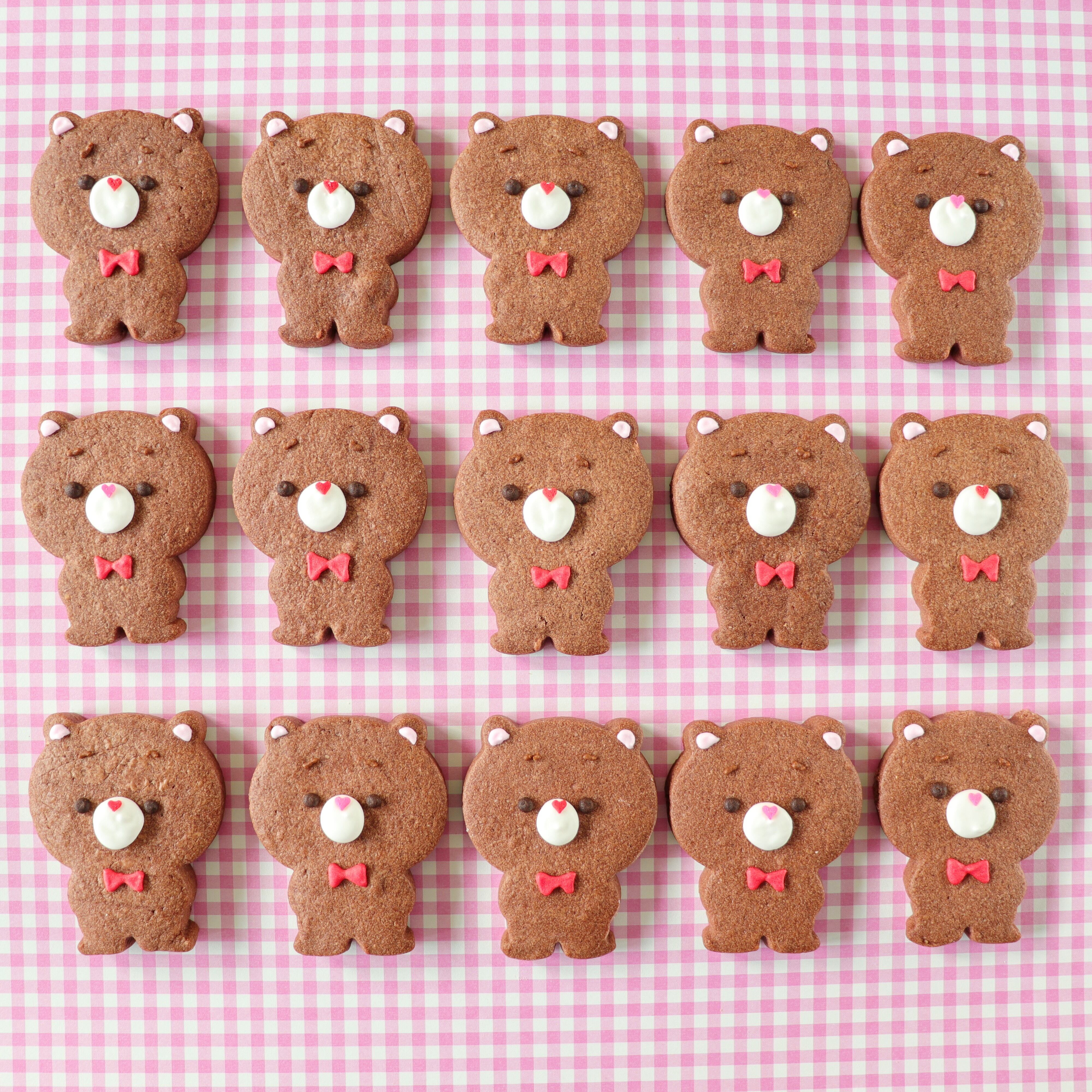 プチギフトに くまちゃんぷちアイシングクッキーセット アイシングクッキー デコレーションケーキ Momocream