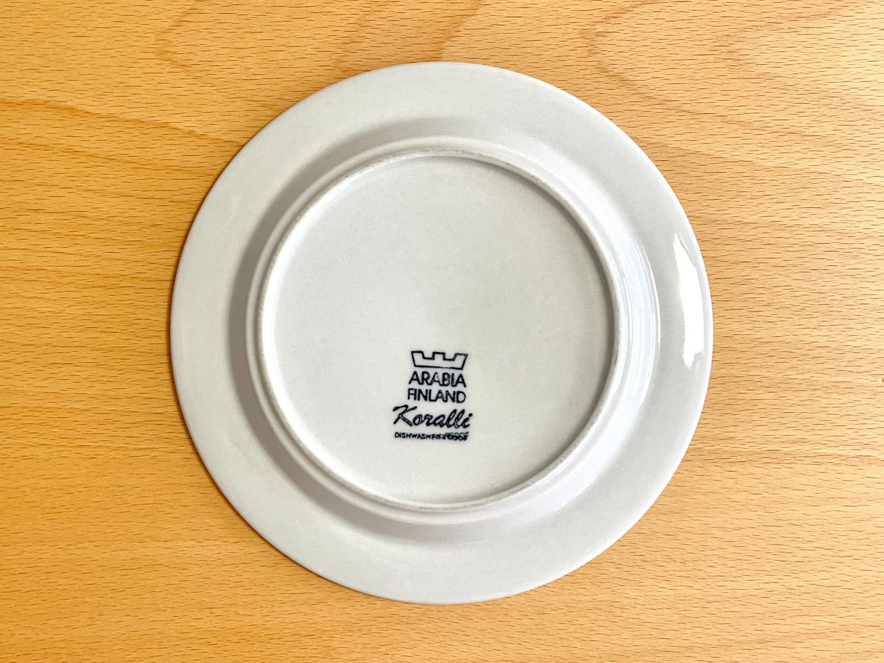 Arabia Koralli lautanen / アラビア コラッリ プレート17cm | 夏のお
