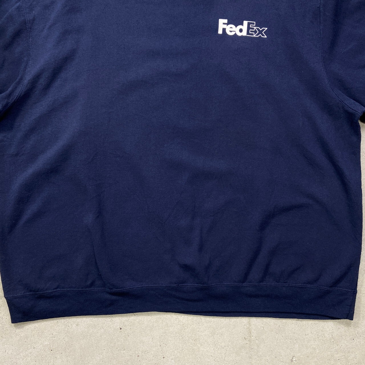 FedEx フェデックス 企業ロゴプリント スウェットシャツ メンズ3XL 