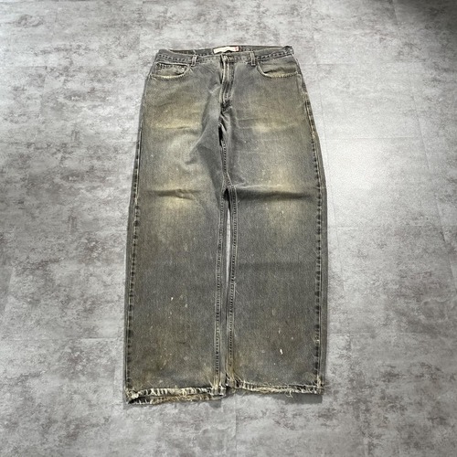 【W36 L34】 usa levi's 先染ブラック リーバイス 569