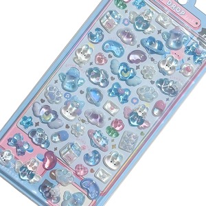 【ランダムシール1枚セット】みずいろボンボン