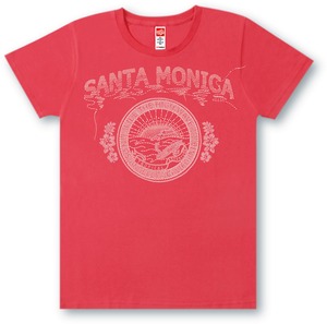 #465 Tシャツ SANTA MONICA/RED