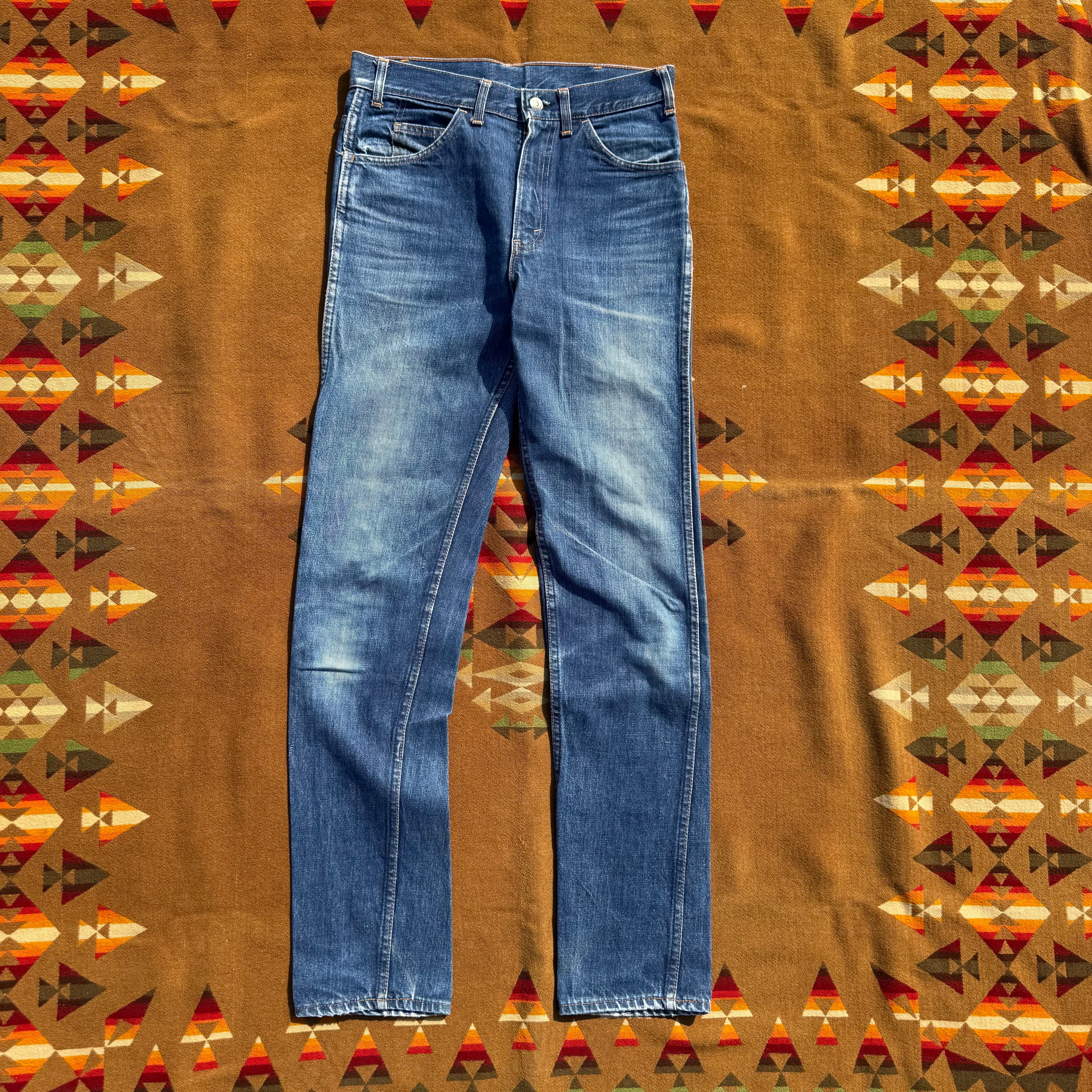 1960's VINTAGE Levi's 606 Big E Super Slim Jeans