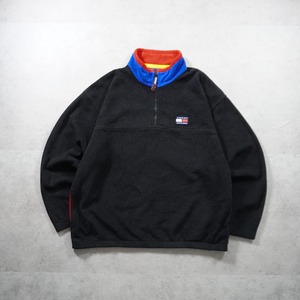 90s TOMMY HILFIGER fleece pullover XL 古着
