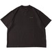 LIDAIRPEAKS / STRIPED EMBOSS T-SHIRT CHARCOAL