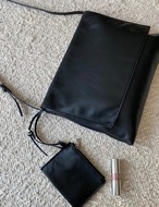【25aw】Lambskin 100%・Flat Bag(mini pouch付）_2colors
