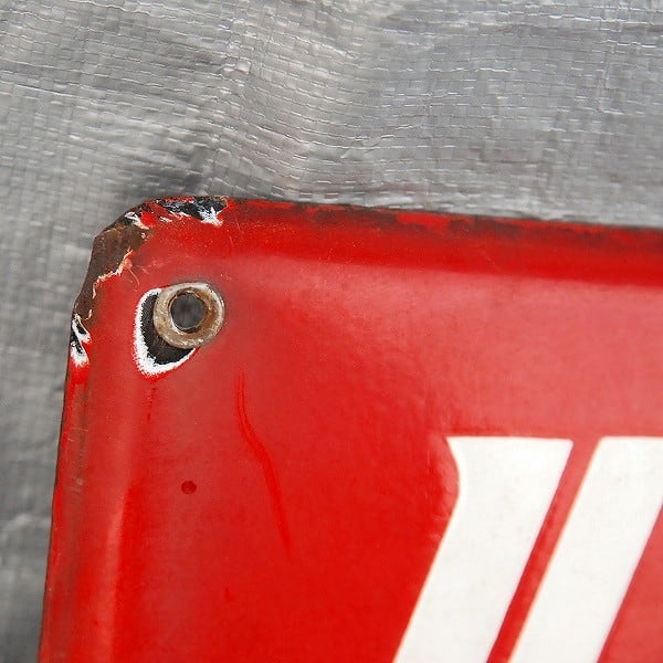 レトロ・ホーロー看板・ハッピーミシン・No.170613-06・梱包サイズ140