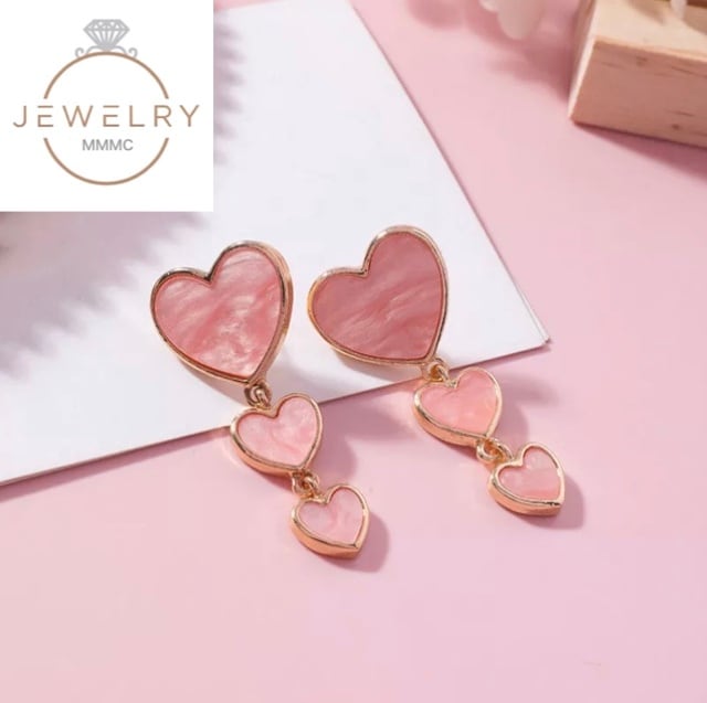 No.146 マーブル じゃらじゃら チャーム 4ペア anyante GALLERY