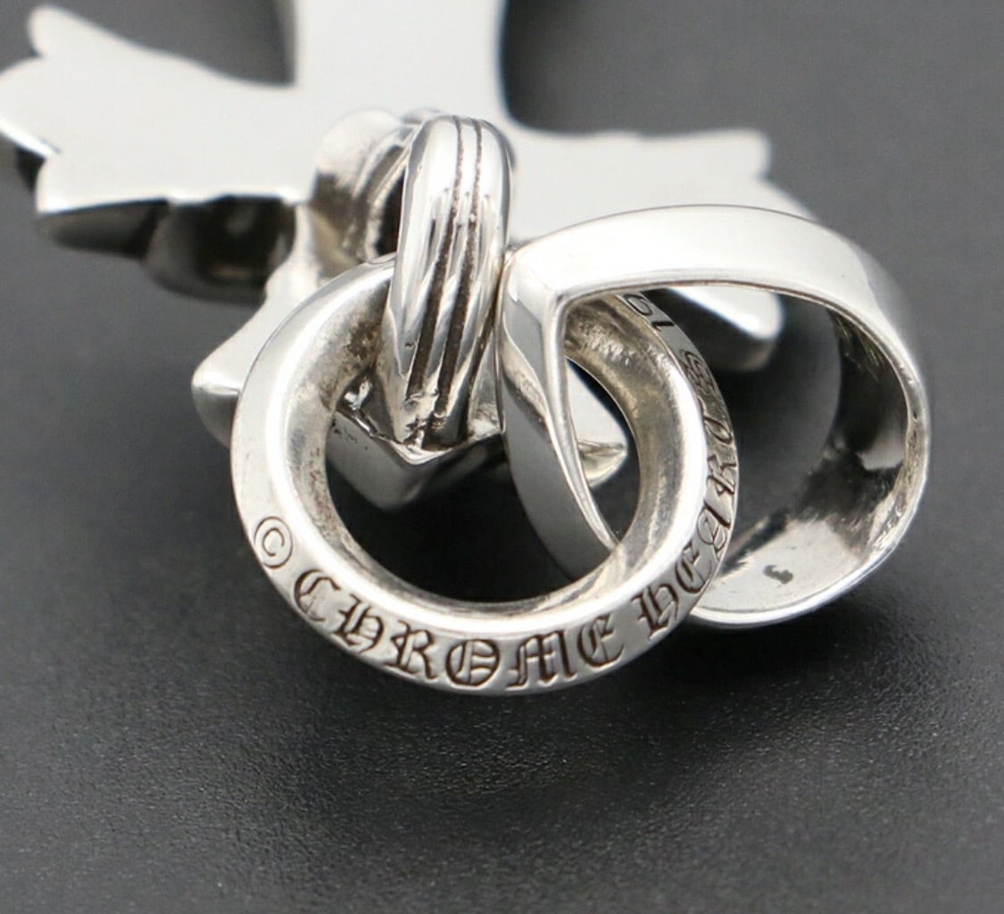 CHROME HEARTS クロムハーツ スモール CBL CH CROSS SML W/ATTACHED