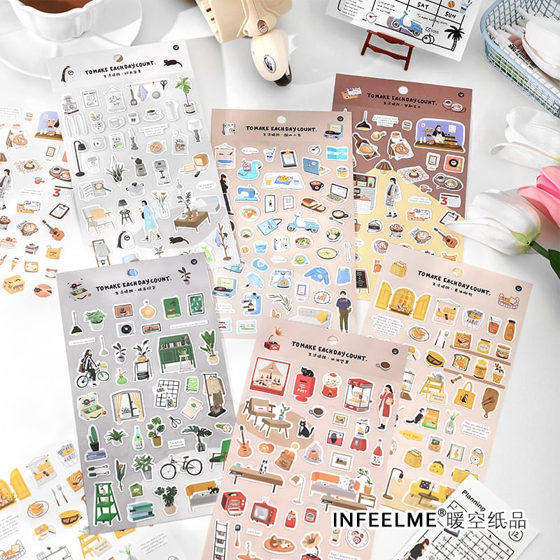 Infeel.me 手帳ステッカー