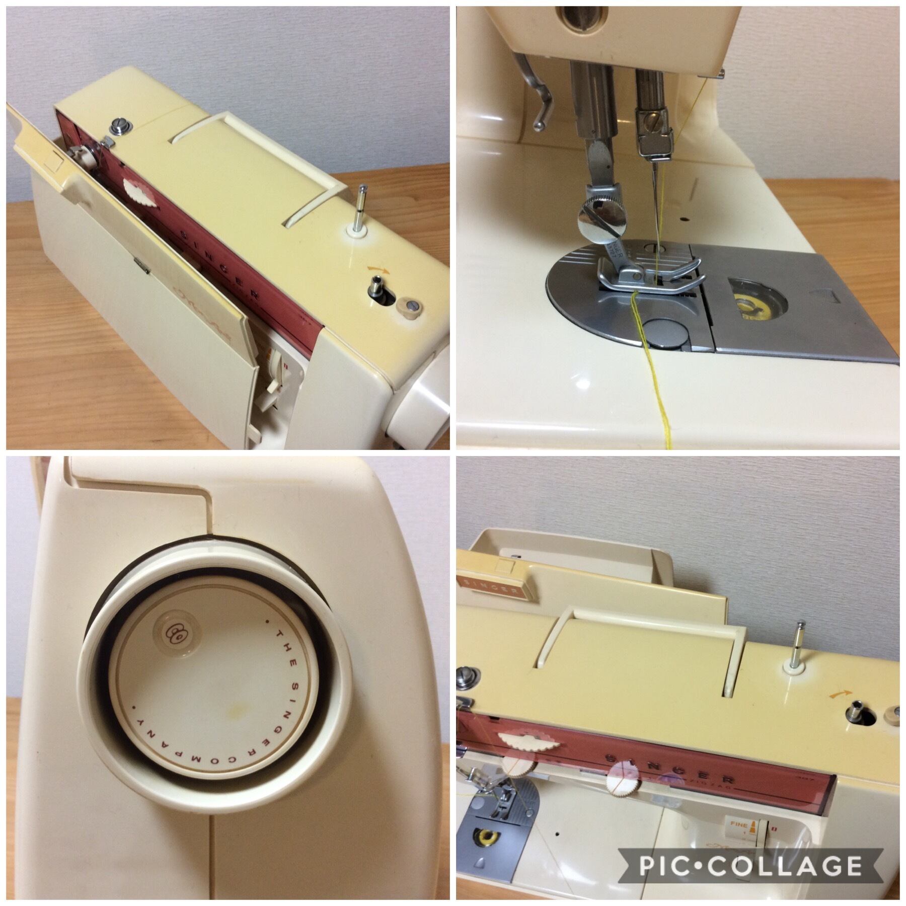 シンガー ミシン モナミ Mon Ami P ZIGZAG 387 中古 | sinra works シンガー ミシン モナミ Mon Ami P ZIGZAG 387 中古 | sinra works