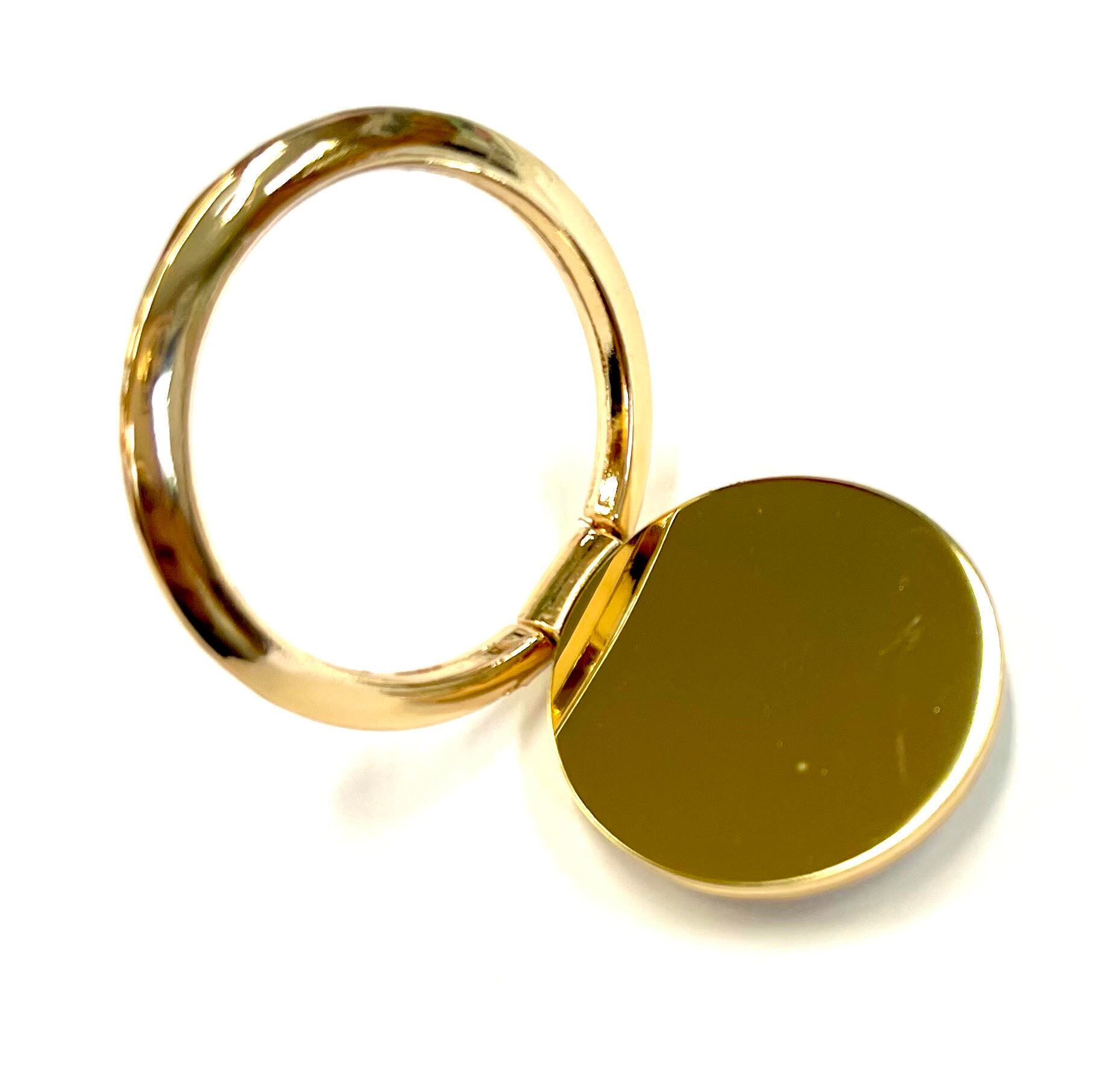 スマホ リング  ゴールド ゴールド スマホリング】スタンド スマートフォン 携帯 リング