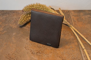 所作:ショートウォレット2.0 / ダークブラウン SYSW-002