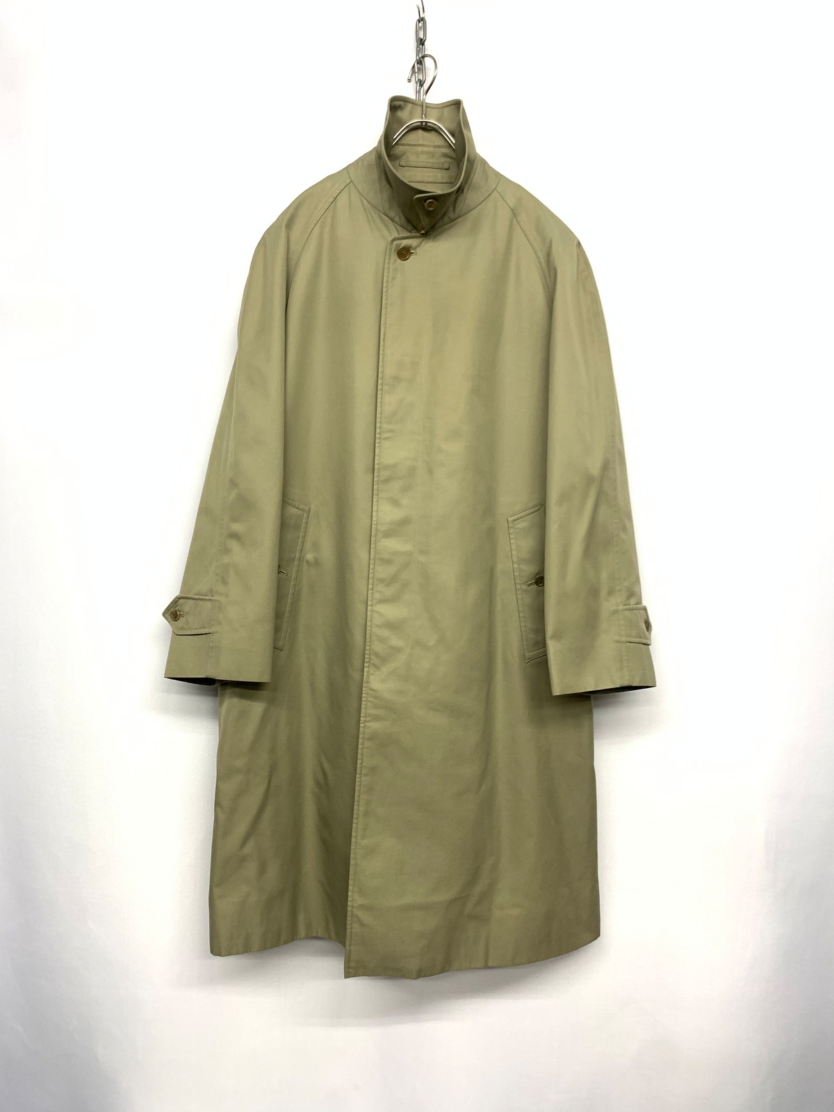 Burberry's BURBERRYS OF LONDON Balmacaan Coat, Men's XL cotton Beige type Vintage Second Hand