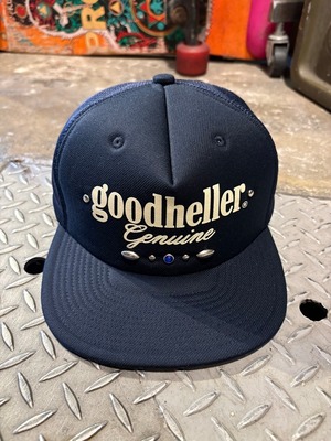 GOOD HELLER / LOGO & STUDS MESH CAP / MASH CAP / NAVY / GH-26AW003