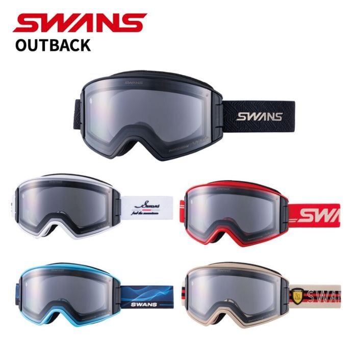 ☆新品　SWANS OUTBACK ゴーグル OB-MDH-CU-LG CRW 25-26 SWANS OUTBACK OB-MDH-CU-LGゴーグル | crass