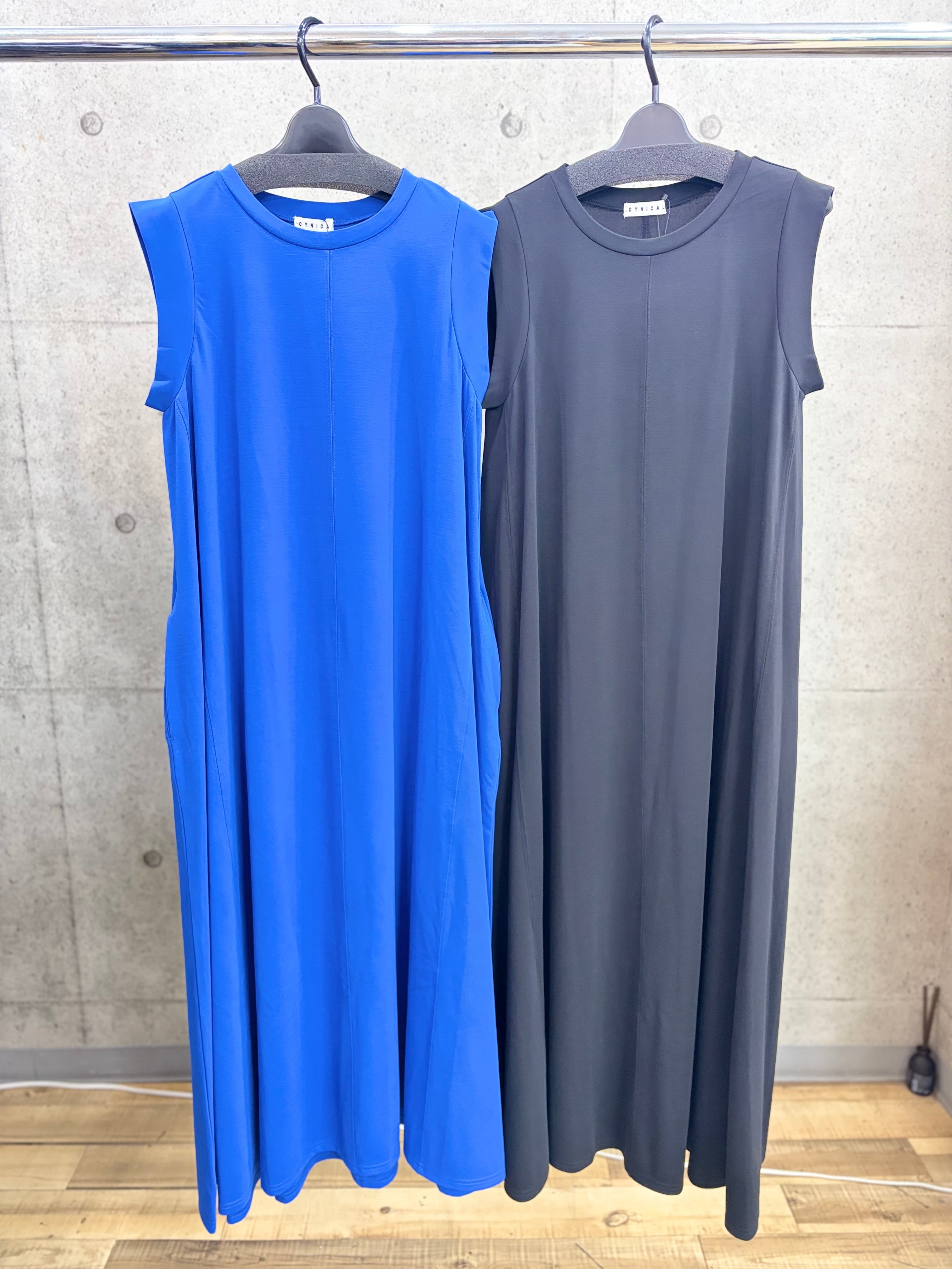 40％OFF SALE!!】CYNICAL(シニカル)マキシ丈ノースリーブワンピ タンク