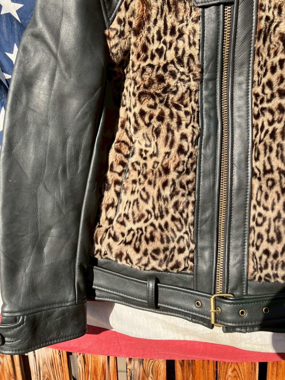 Vintage Leather Grizzly Jacket 再構築 熊ジャン オワジャン