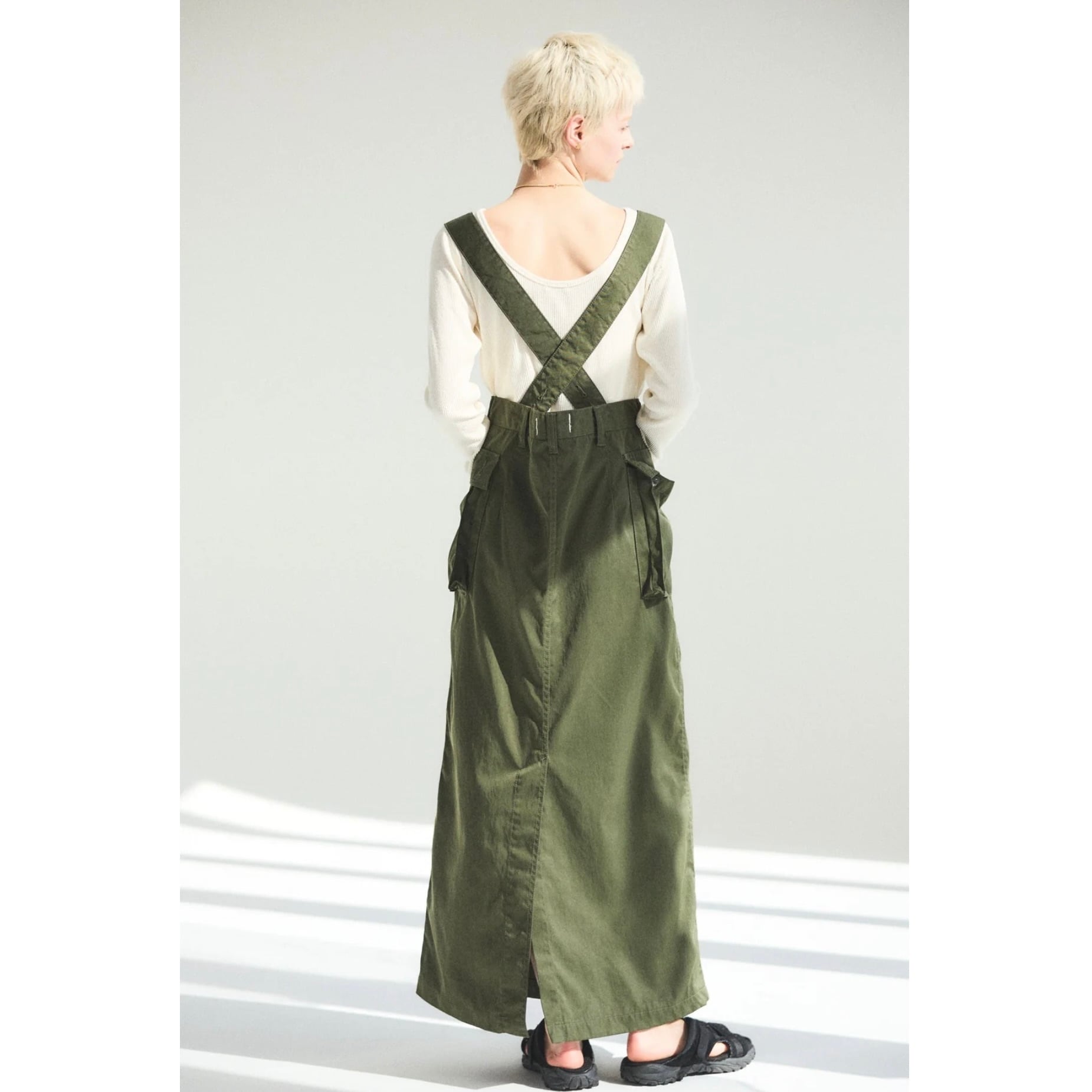Oblada MILITARY SKIRT KHAKI | 1F Store