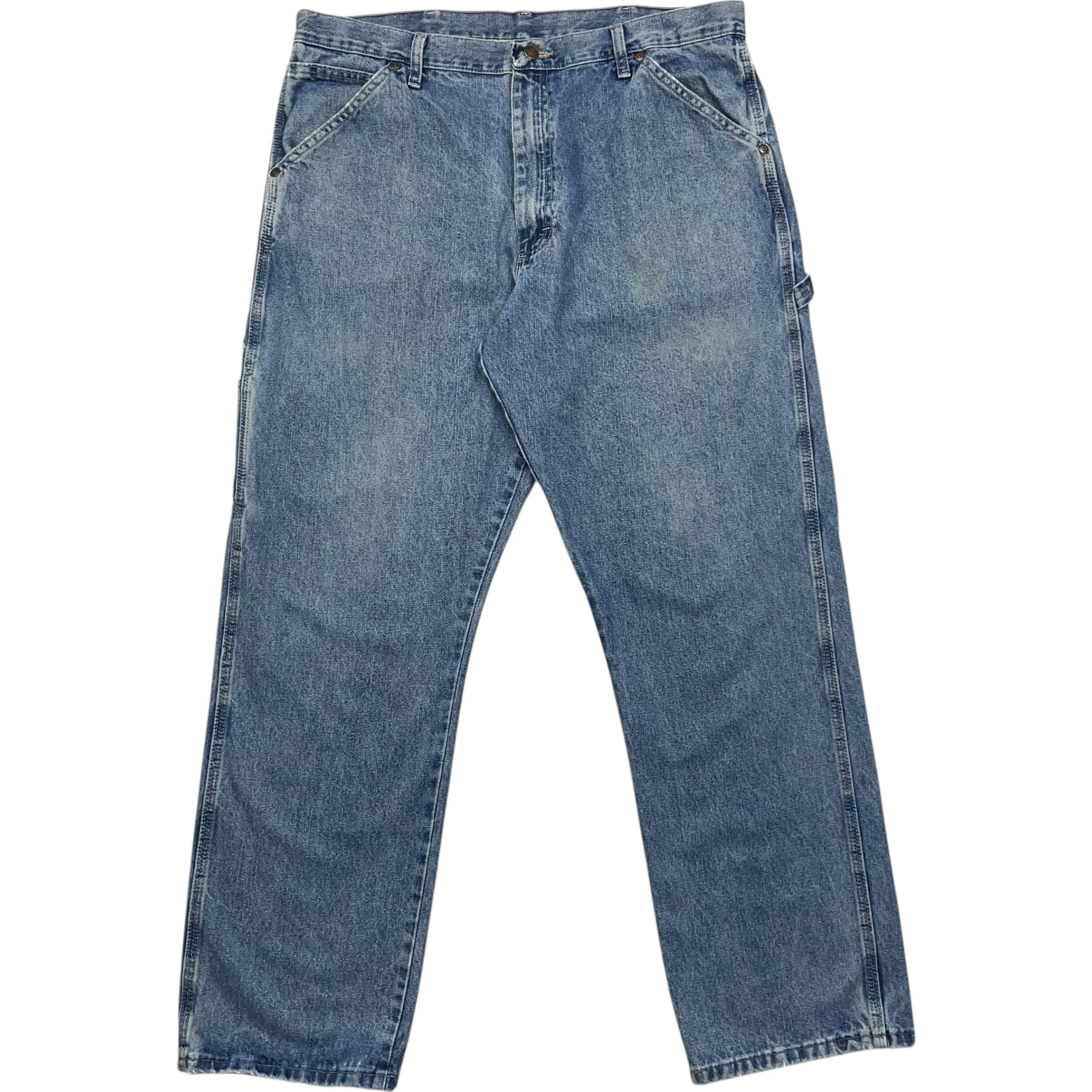 《実寸W38L32》Wrangler ラングラー デニムパンツ ペインターパンツ no.7484