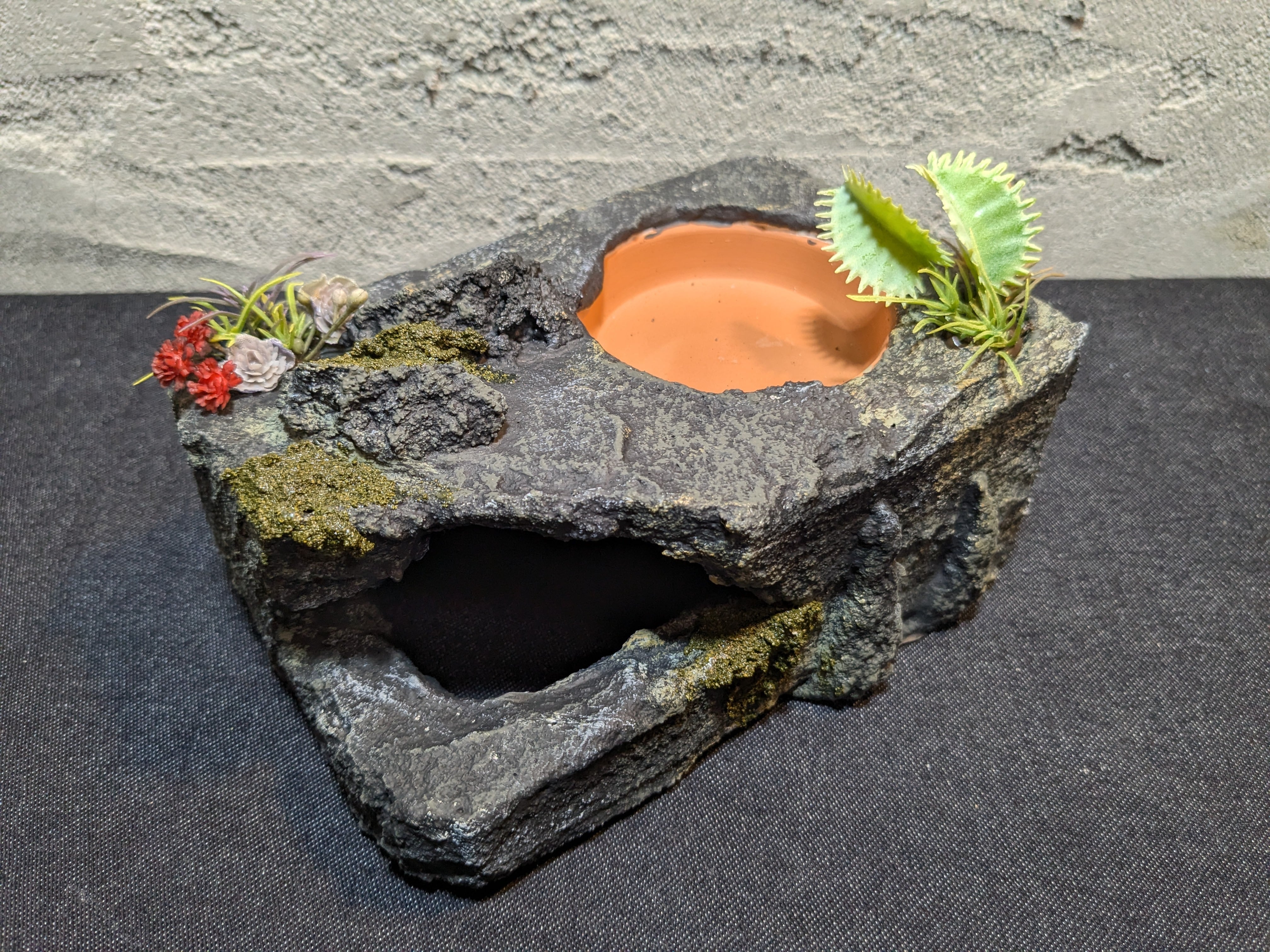 爬虫類用造形アート ともえ屋