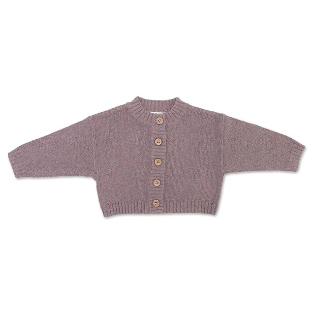 サイズ0､1y【即納】 Grown RAINBOW CROPPED CARDIGAN - RAINBOW