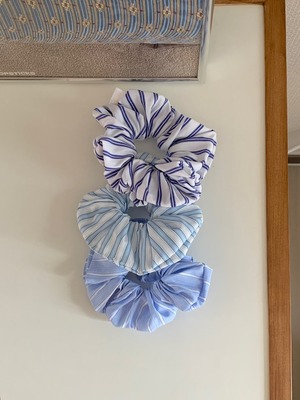 summer hair scrunchie【 3type 】No.Z064
