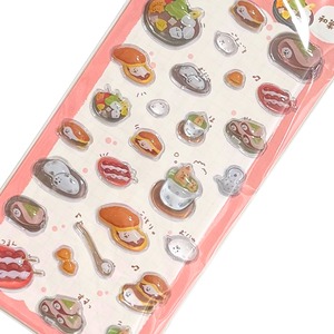 お菓子などうぶつ工房　ぷっくりシールシート　和菓子