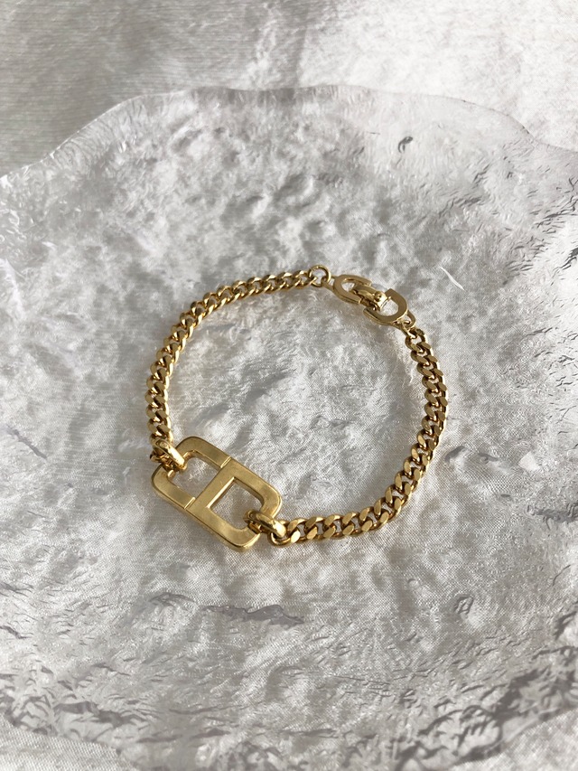 Christian Dior クリスチャン ディオール トロッター ハンドバッグ ネイビー ジャガード レザー vintage ヴィンテージ オールド nb73r3