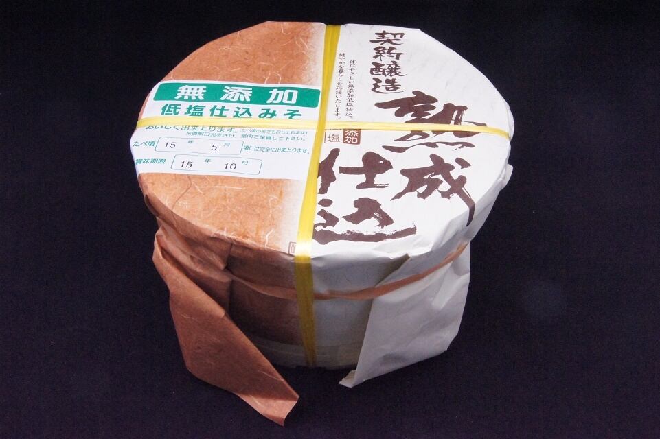 甘辛味噌 4kg 紅麹味噌（4kg）小分け1kgポリ樽付き | おたまや 無添加味噌