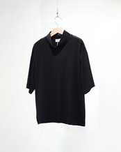 itochi - Suvin cotton smooth mock neck half sleeves pullover shirt (イトチ -スビンコットンスムースモックネック半袖プルオーバーシャツ)