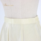 社交ダンス 衣装 スタンダード スカート レッスンウェア Corlal コーラル オフホワイト系 アイボリー クリーム色 無地 練習着 光沢感 清楚 スカート スタイル 薄手 軽量 履きやすい おしゃれ フォーマル お教室用 ダンスレッスン モダンダンス シンプル 上品 日本製 綺麗 伸縮性 レディース ファッション