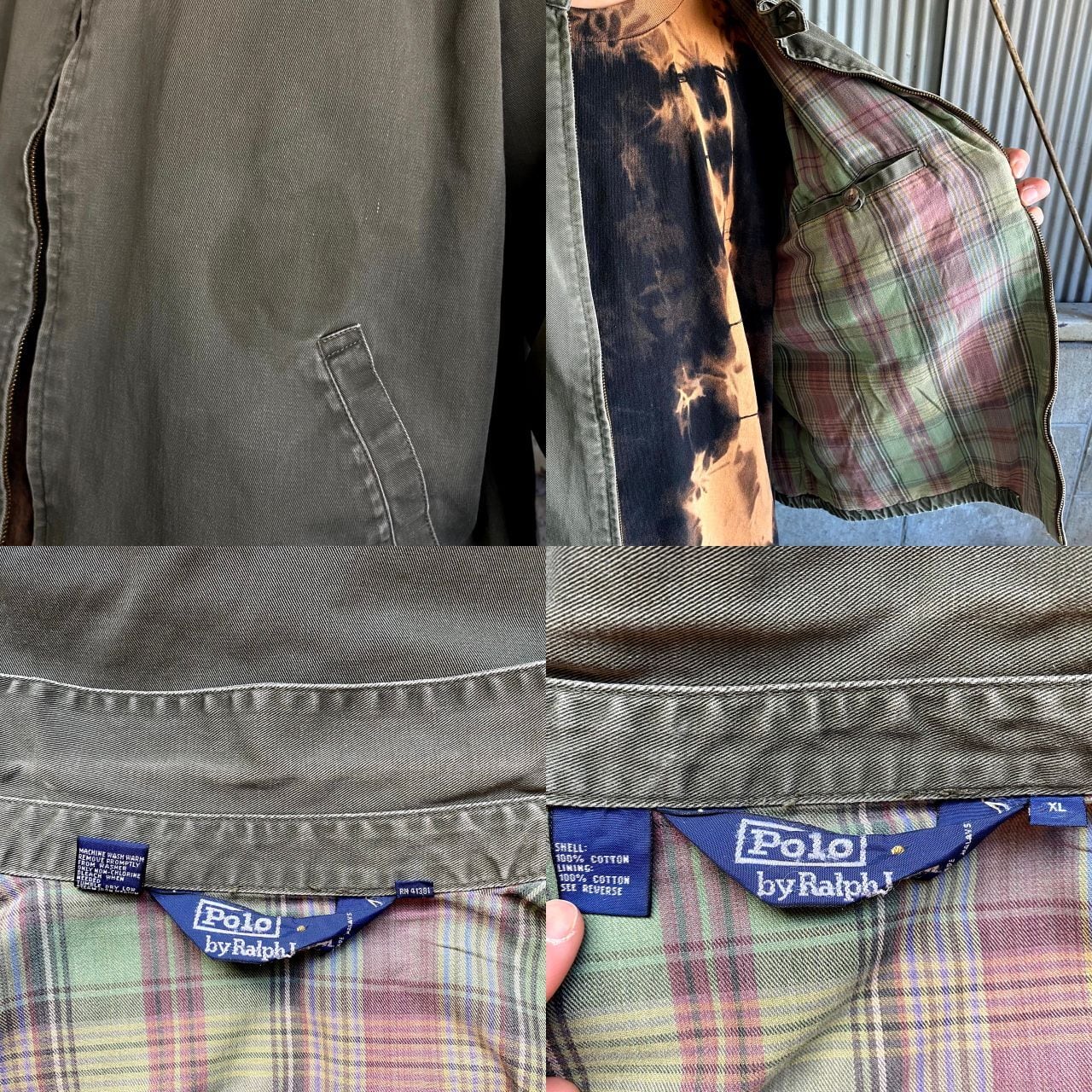 90年代 Ralph Lauren ラルフローレン スイングトップ メンズXL 90年代 Ralph Lauren ラルフローレン スイングトップ メンズXL