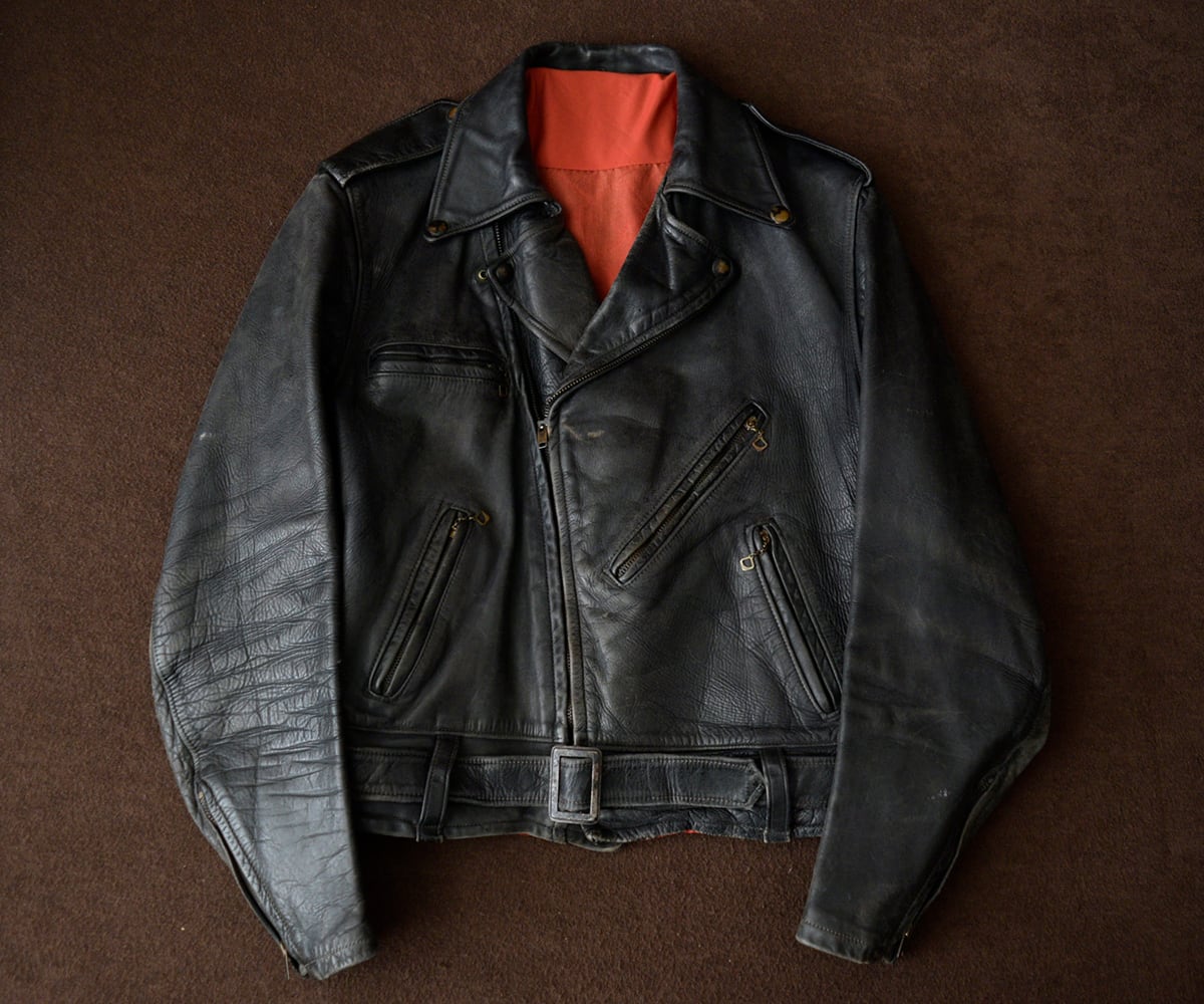 Leather Jacket | SECOND TIME GLORY | ヴィンテージレザージャケット